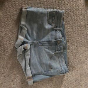 Blue jeans shorts